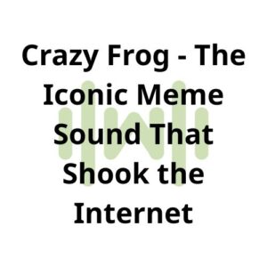 Crazy Frog – The Iconic Meme Sound That Shook the Internet thumbnail